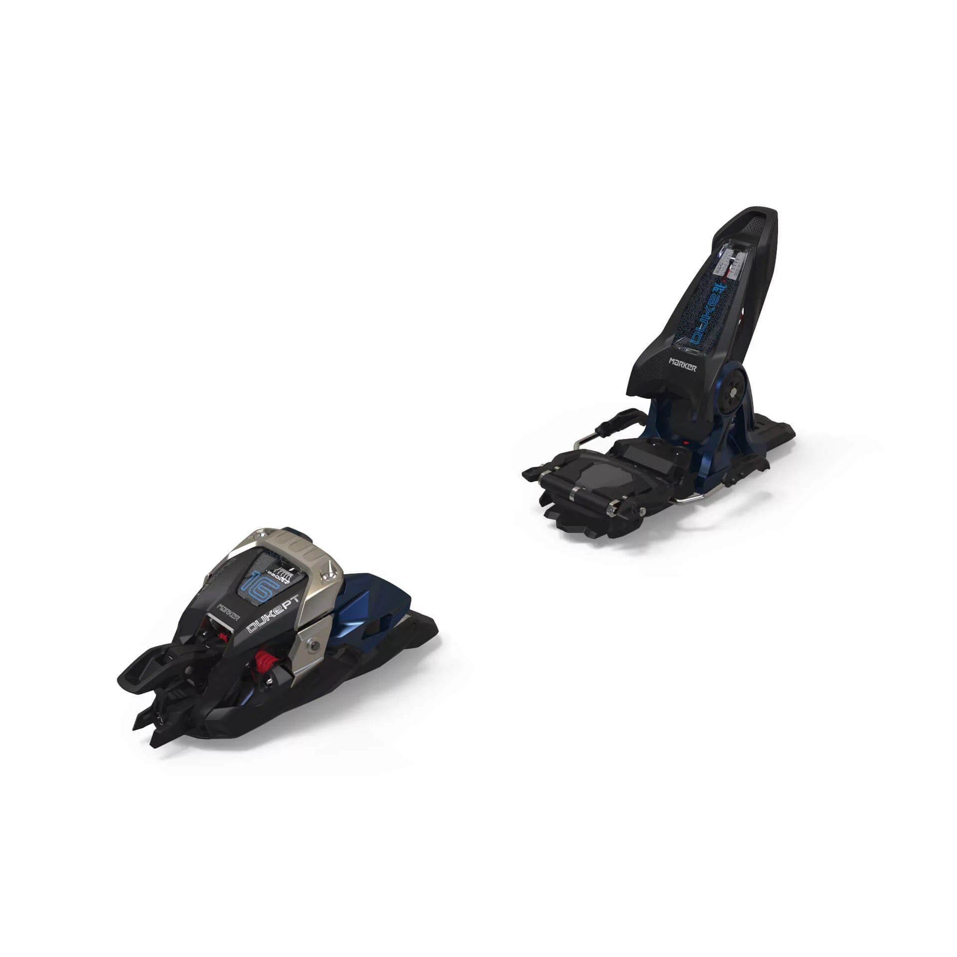 ski bindings for steep mountain slopes-Marker Duke PT 16 Freeride Touring Tech + Alpine Ski Bindings - 2021