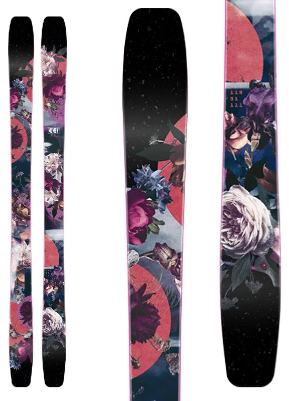 Skis for high-impact skiing adventures-Moment Women's Hot Mess 89 Flat Ski 2022-2023