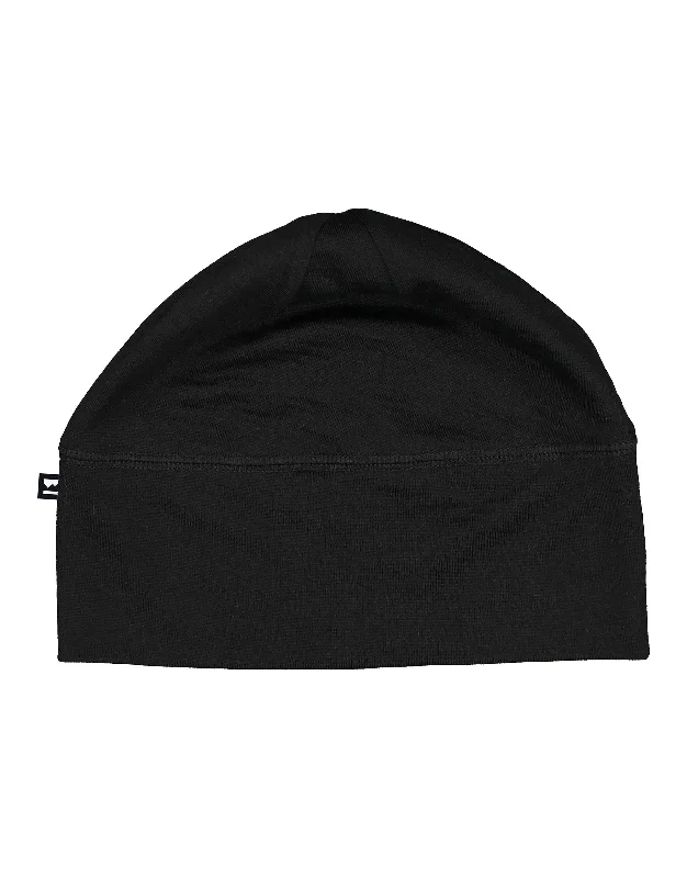 helmet for urban cycling-Mons Royale Tech Under Helmet Merino Beanie