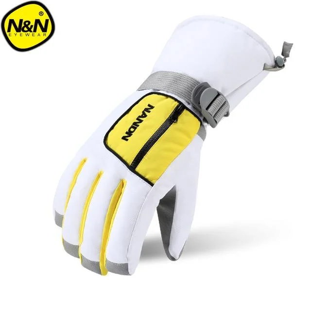 womens chic gloves for stylish winter outfits-NANDN Ski Gloves