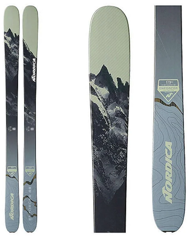 Skis with cutting-edge technology for enhanced performance-Nordica Enforcer 88 Unlimited Skis 2024