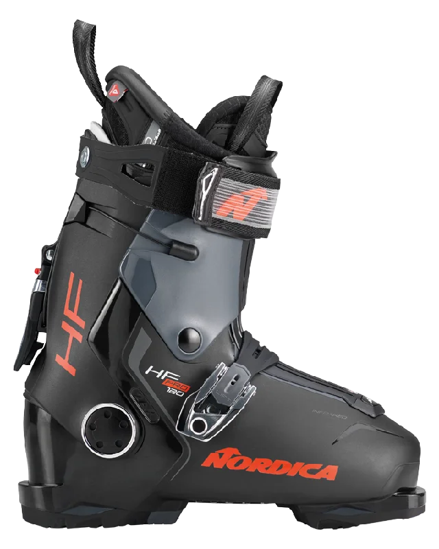 ski boots for ski rentals with durability-Nordica HF Pro 120 Ski Boots  - Black/Red