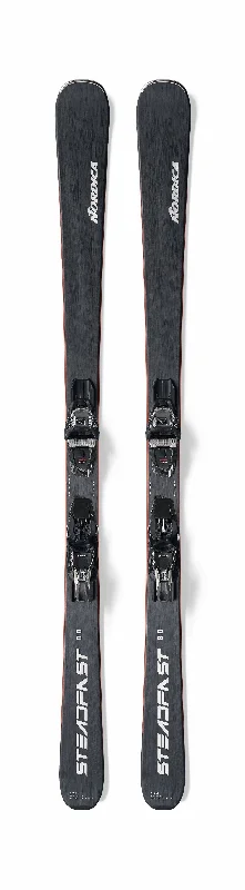 Skis for skiers with a passion for speed-Nordica Men's Steadfast 80 CA FDT Skis with TP2 Light Bindings 2025