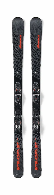 Skis for steep mountain slopes-Nordica Men's Steadfast 85 DC FDT Skis with TPX 12 Bindings 2025