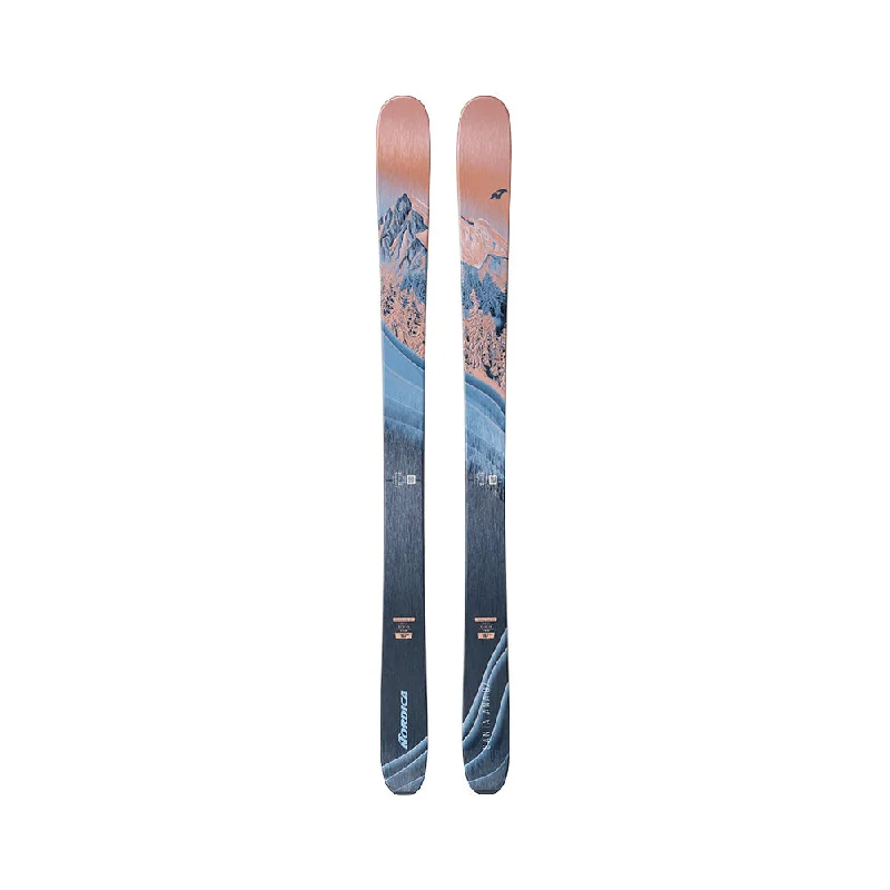 Skis for wide terrain coverage in the backcountry-Nordica Santa Ana 97 Womens Skis 2025