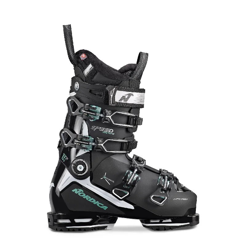 ski boots for ski rentals with durability-Nordica SpeedMachine 3 105 W Ski Boots - 2024