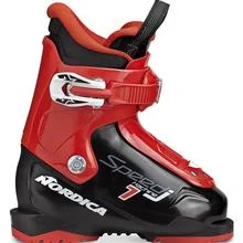 ski boots for ultimate comfort-Nordica SpeedMachine J1 - Blk/Red