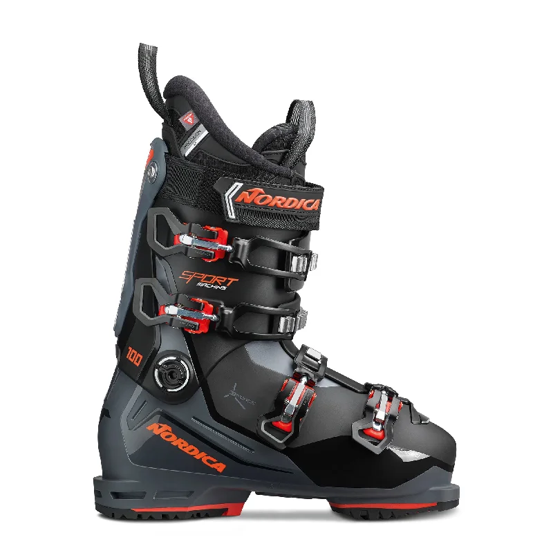 ski boots for backflip landings-Nordica SportMachine 3 100 Ski Boots - 2025