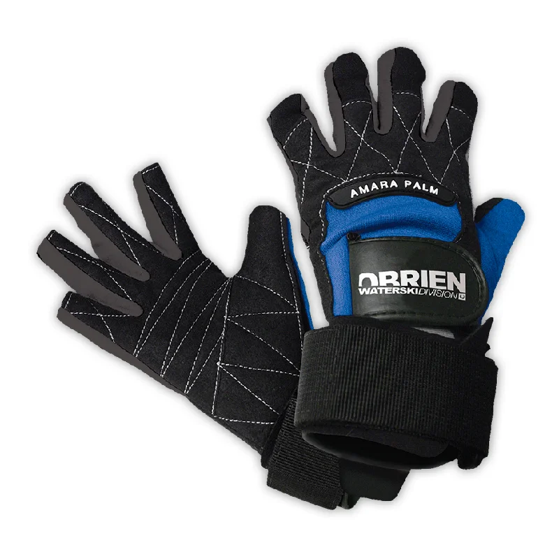 womens fashionable winter gloves with plaid patterns-O'Brien Pro Skin 3/4 Waterski Gloves