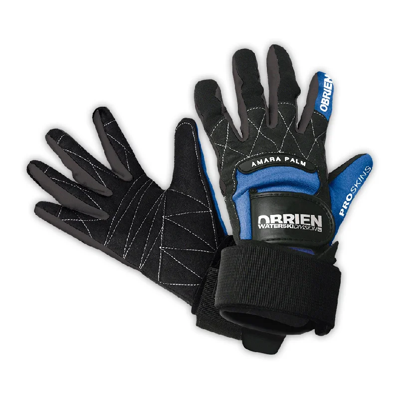 womens windproof gloves for cycling and hiking-O'Brien Pro Skin Waterski Gloves