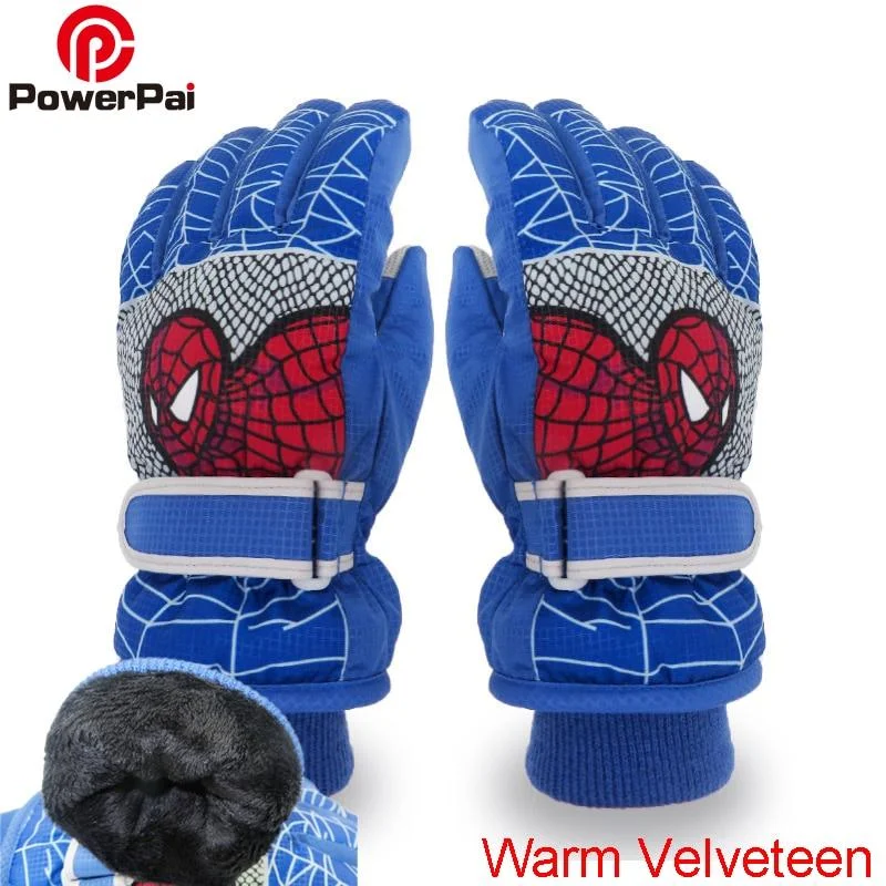 womens stylish thermal gloves for outdoor activities-OMF Waterproof Kid's Ski Gloves