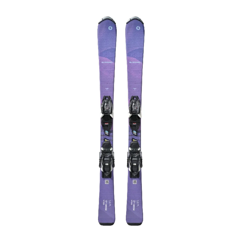 Skis for skiing through deep powder and fresh snow-Blizzard Junior Pearl Skis with FDT JR 4.5 Bindings 2025