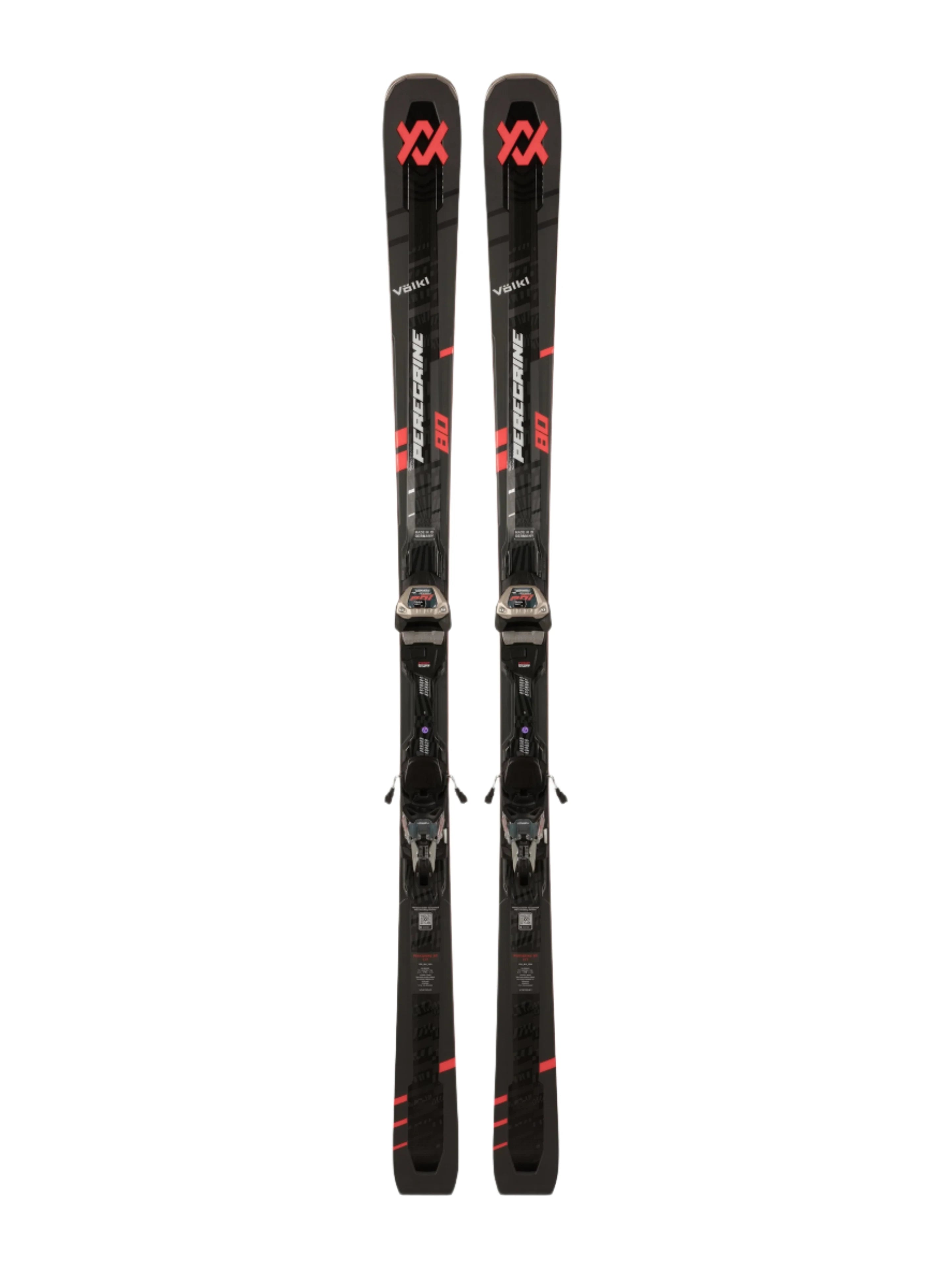 Skis for ultimate comfort on long ski trips-Völkl Peregrine 80 with Lowride 12 TCX Bindings 2025