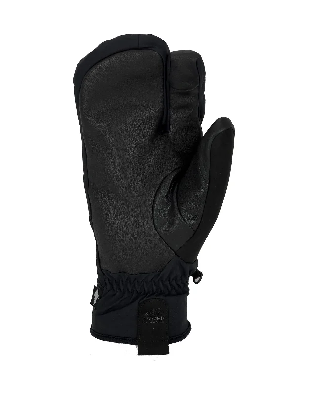 womens chic gloves with soft velvet feel-POW Sniper Trigger Mittens