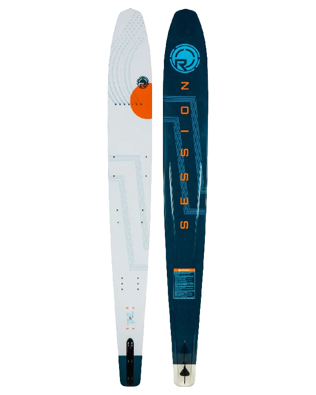 Skis for perfect glide on hard-packed snow-Radar Session Waterski - 2024