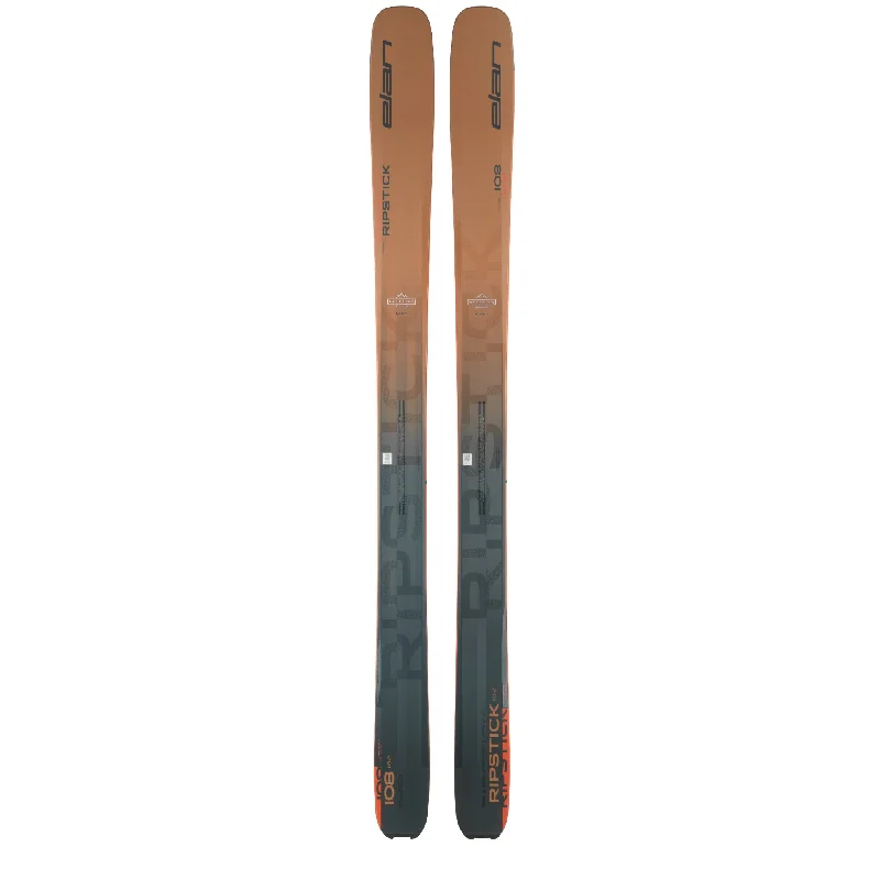 Skis for skiers who prefer soft, deep snow-Elan Ripstick 108 Skis 2025