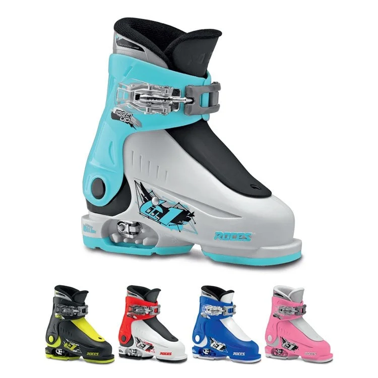 ski boots for freestyle jumps-Roces IDEA Up Adjustable Youth Ski Boots | Size 16.0-18.5