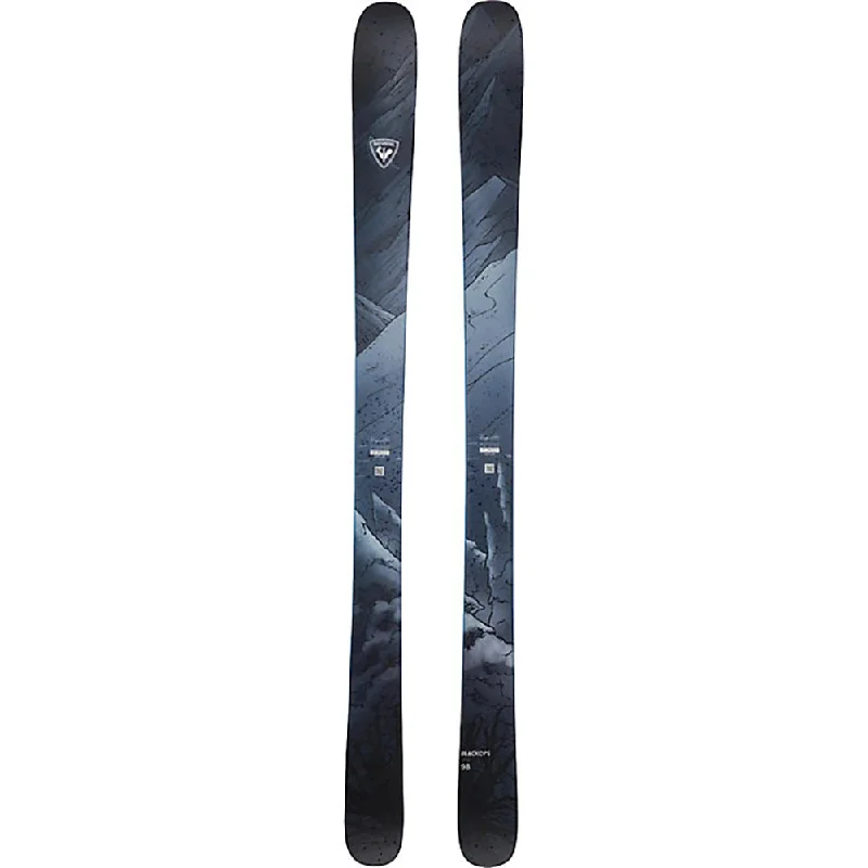 Skis for high-performance skiing on groomed snow-Rossignol Blackops 98 Skis 2024