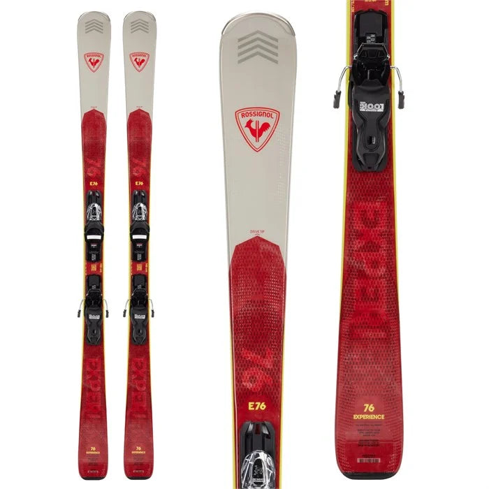 Skis for skiers who enjoy exploring off-piste routes-Rossignol Experience 76 System Ski With XP10 Ski Bindings 2024