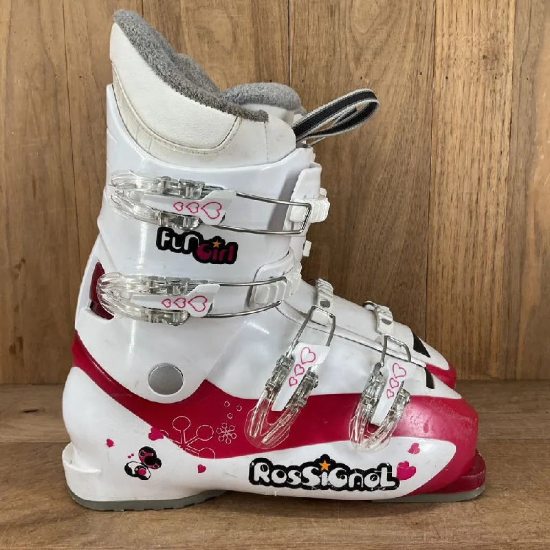 ski boots for skiing in tough terrain-Rossignol Fun Girl