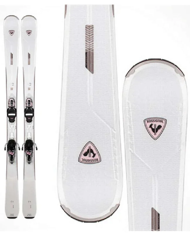 Skis for dominating the terrain park-Rossignol Ladies Nova 2 System Ski With XP10 Ski Bindings 2024