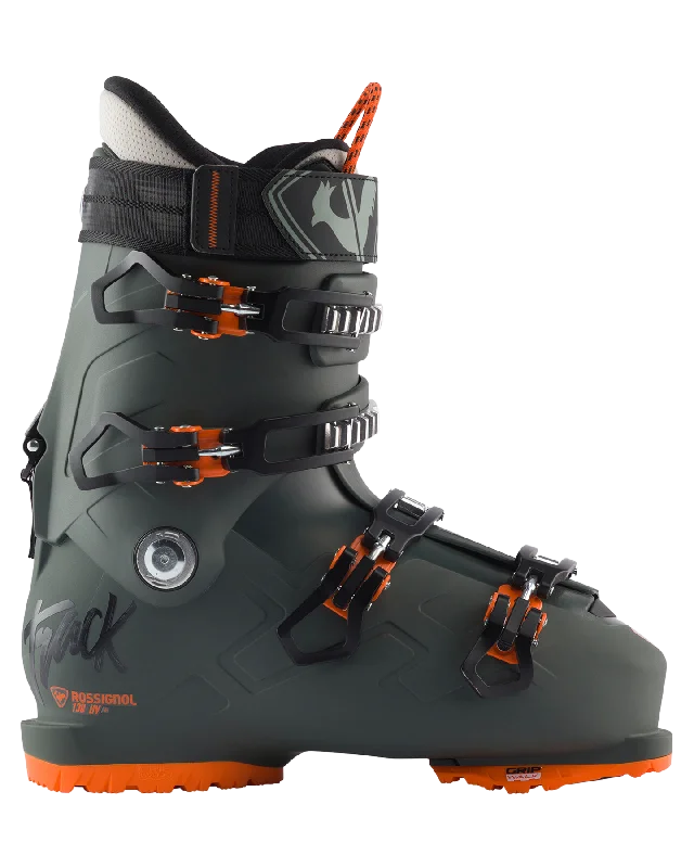 ski boots for freestyle tricks-Rossignol Men's Track 130 Hv+ Gripwalk Ski Boots