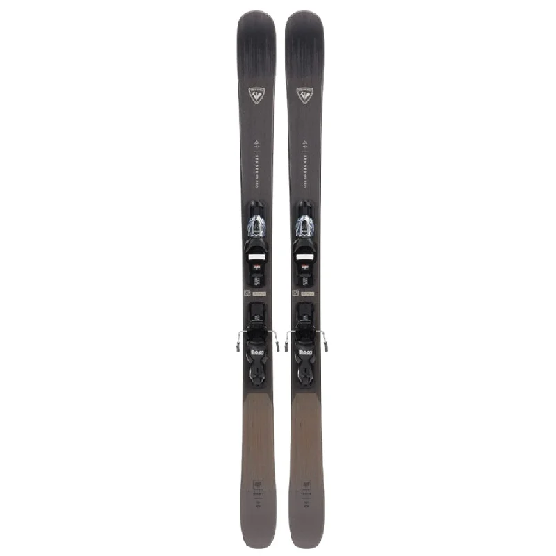 ski bindings for more control on slopes-Rossignol Sender 90 Pro Skis / Xpress10 GW Binding 2024