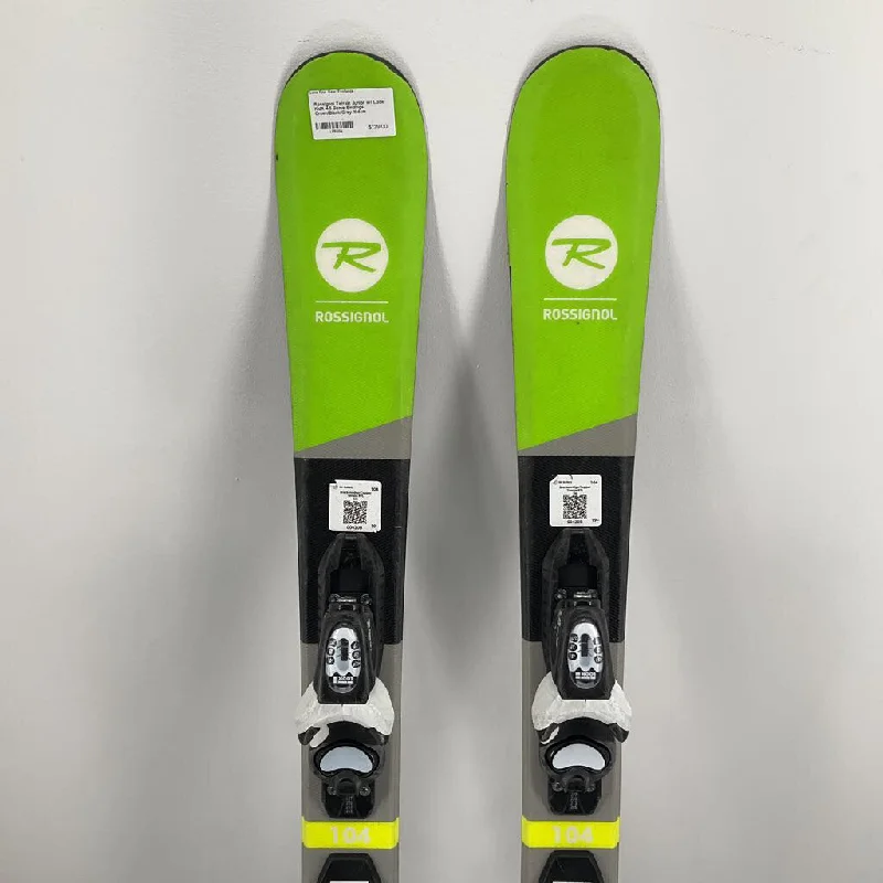 Skis for versatile use in all mountain conditions-Rossignol Terrain Junior w/ Look KidX 4.5 Demo Bindings