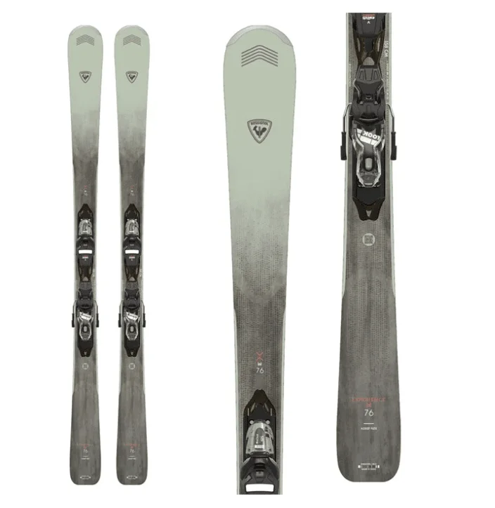 Skis for a thrilling downhill experience-Rossignol Women's Experience 76W Skis with Xpress W10 Bindings 2025