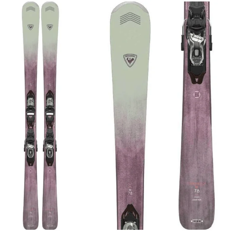 Skis for advanced tricks and park performance-Rossignol Women's Experience 78W CA Skis with Xpress 10 GW Bindings '24