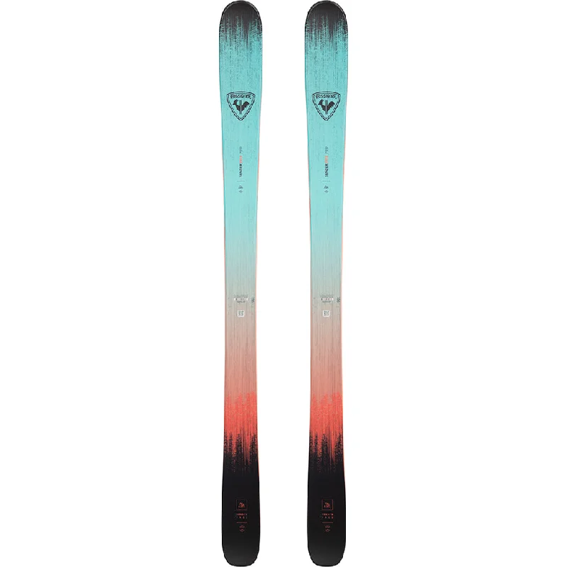 Skis for carving on icy trails at high speed-Rossignol  Sender Free Pro  Mens Skis 2025