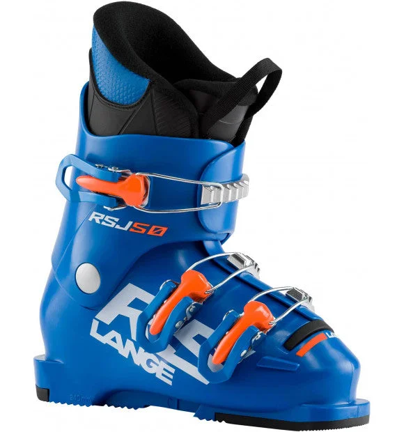 ski boots for mogul skiing-Lange RSJ 50 Ski Boots - Kids