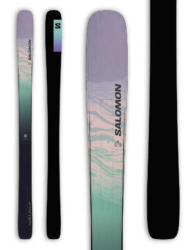 Skis for cutting-edge performance in park and freestyle events-Salomon Women's Stance 84 Skis 2024