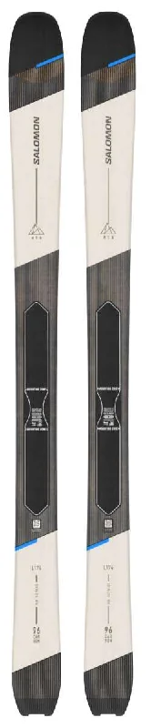 Skis for exploring new backcountry trails with ease-Salomon MTN 96 Carbon Flat Ski 2024