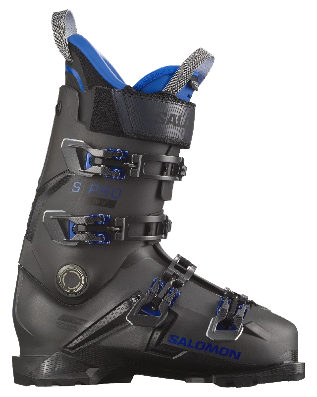 ski boots with four buckles-Salomon S/Pro Mv 120 Snow Boots - Black