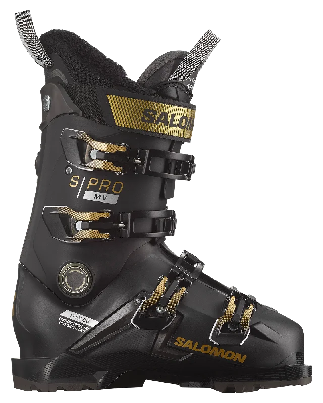 ski boots for freestyle jumps-Salomon S/Pro Mv 90 Women's Ski Boots