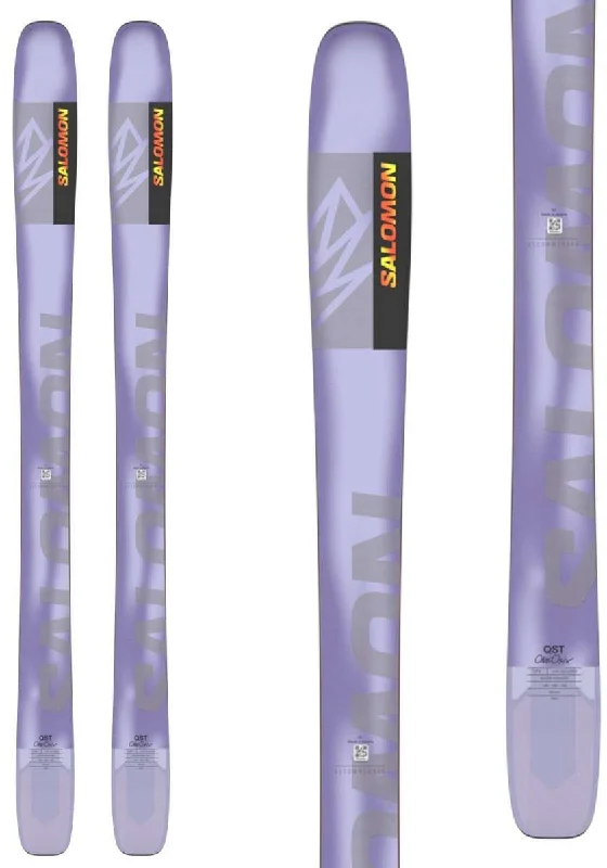 Skis for ski mountaineering adventures-Salomon QST 106 Skis 2024