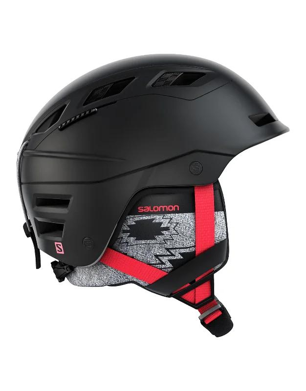 helmet with temperature control-Salomon QST Charge Womens Ski Helmet