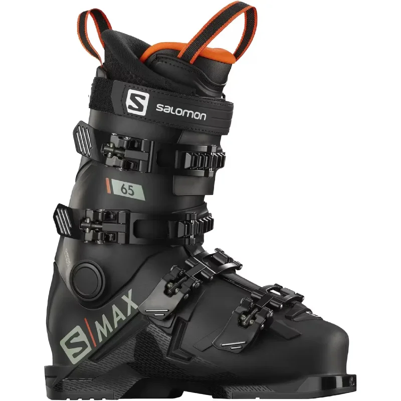 ski boots for performance and comfort-Salomon S/MAX 65 Kids Ski Boots 2022