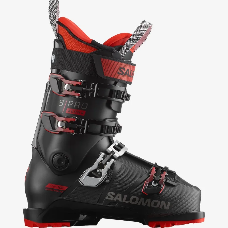 ski boots for snowcat skiing-Salomon S/Pro Alpha 100 Ski Boots - Men's