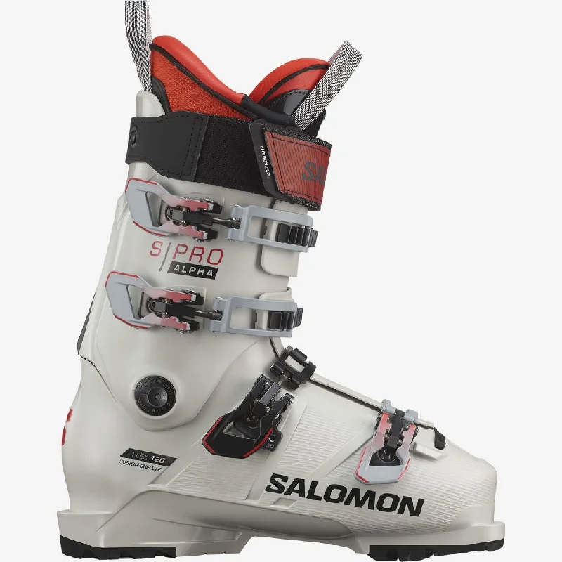 ski boots for park and pipe-Salomon S/Pro Alpha 120 Ski Boots - Men's