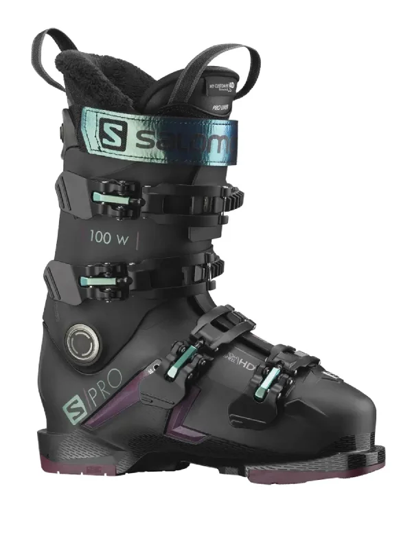 ski boots for freestyle jumps-Salomon S/Pro 100 Ski Boots - Women's - 22-23