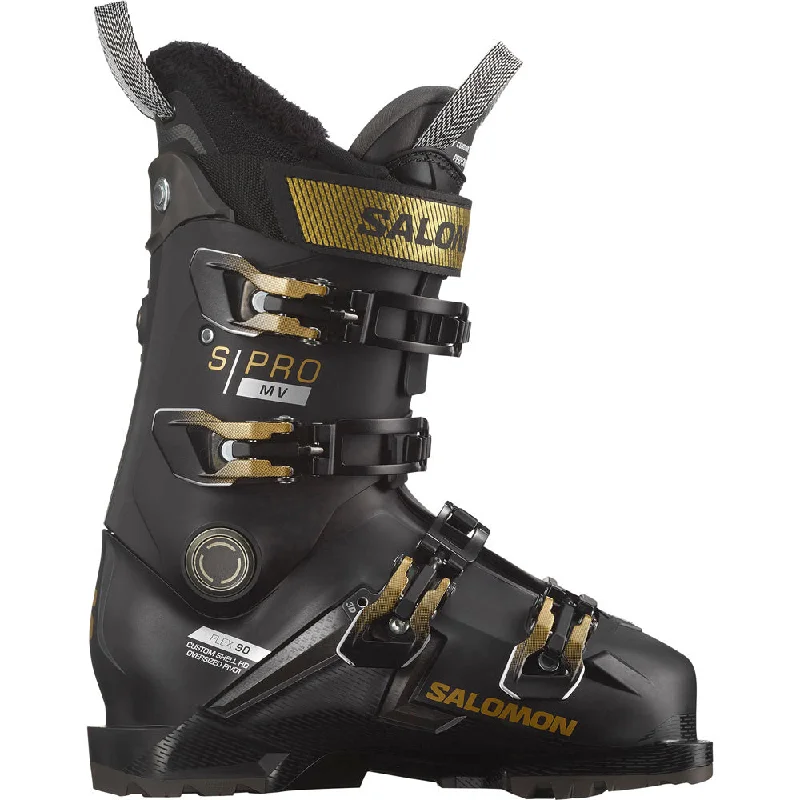 ski boots for powder skiing-Salomon S/Pro MV 90 Womens Ski Boots 2024