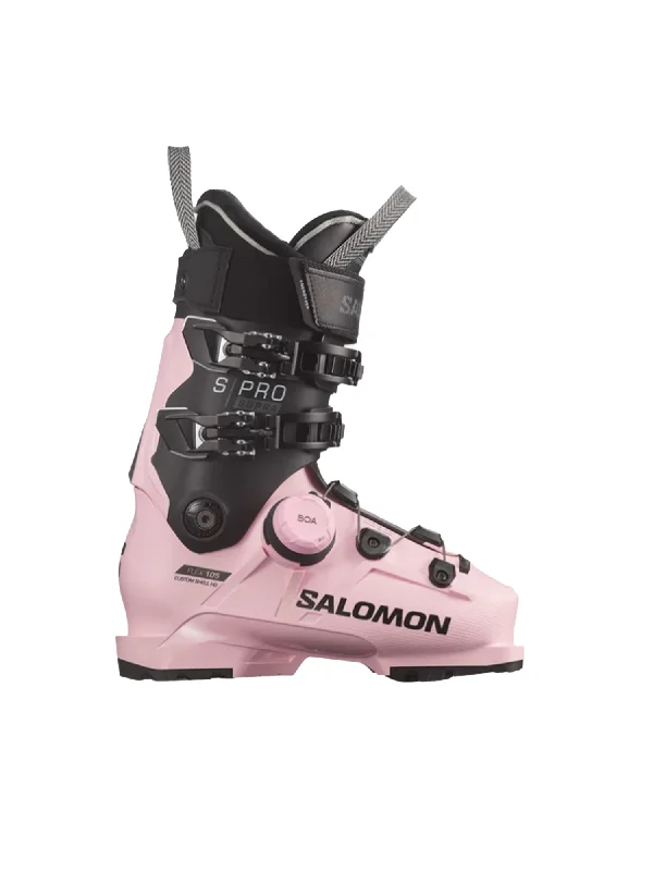 ski boots for kids-Salomon S/Pro Supra BOA 105 GW Ski Boots - Women's - 24-25