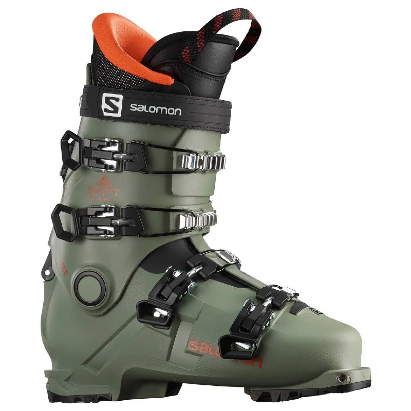 ski boots for skiing on icy trails-Salomon Shift Pro 80 T Junior Ski Boots 2022