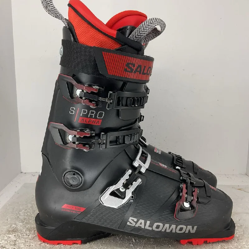 ski boots with four buckles-Salomon S/Pro Alpha 100