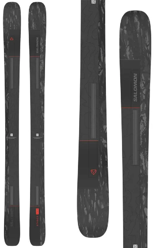 Skis for dynamic movement in terrain parks-Salomon Stance 102 Skis 2023