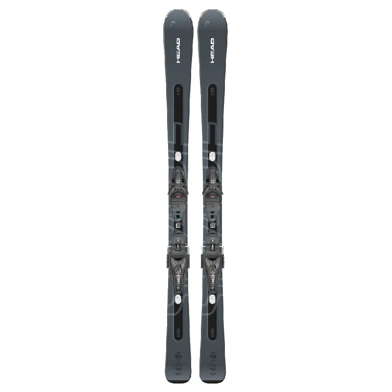 Skis for skiing in backcountry with maximum stability-Head SHAPE E-V10 Skis with PR 11 Bindings 2025