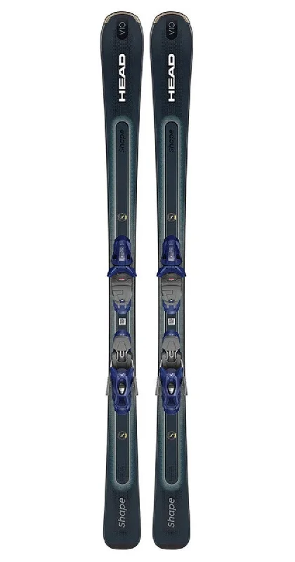 Skis for conquering steep slopes with style-Head Shape E-V10 with PRD 12 Bindings 2023