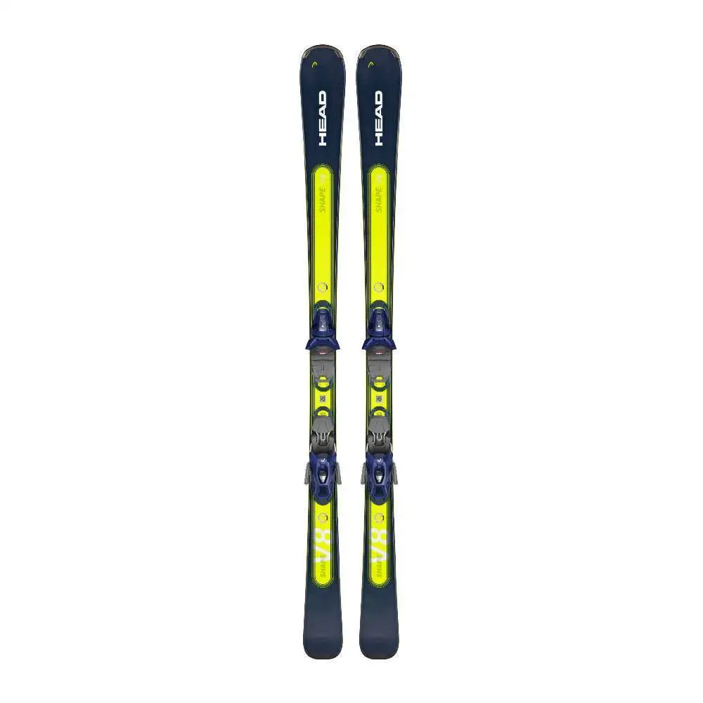 Skis for ski tours in the mountains-Head Shape E-V8 Skis with PR 11 GW Bindings 2024